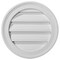 Ekena Millwork Round Gable Vent Louver, Non-Functional, 12"W x 12"H x 1 3/8"P GVRO12D - alternate 1